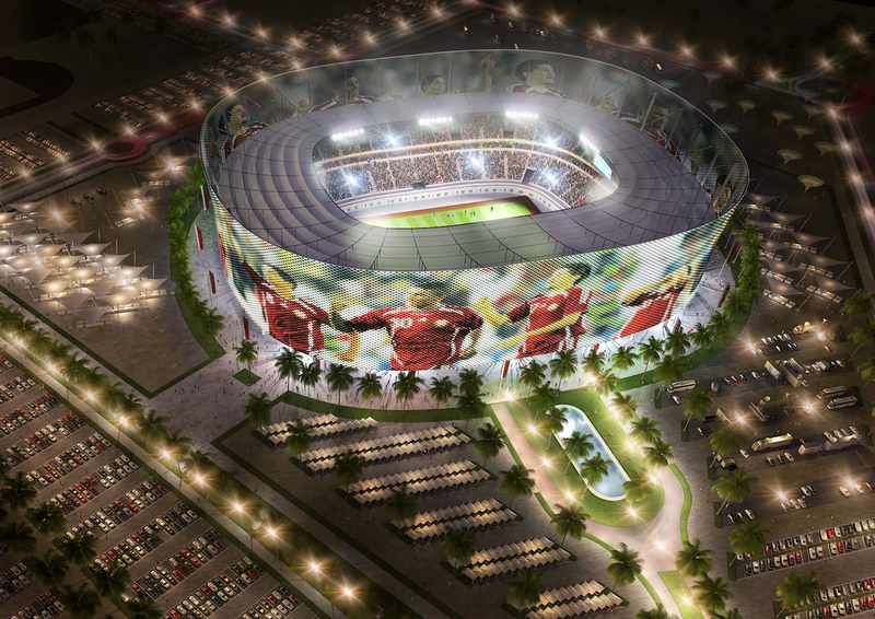Illustration for article titled Check Out The Cool Things Qatar's Slaves Will Build For The World Cup!